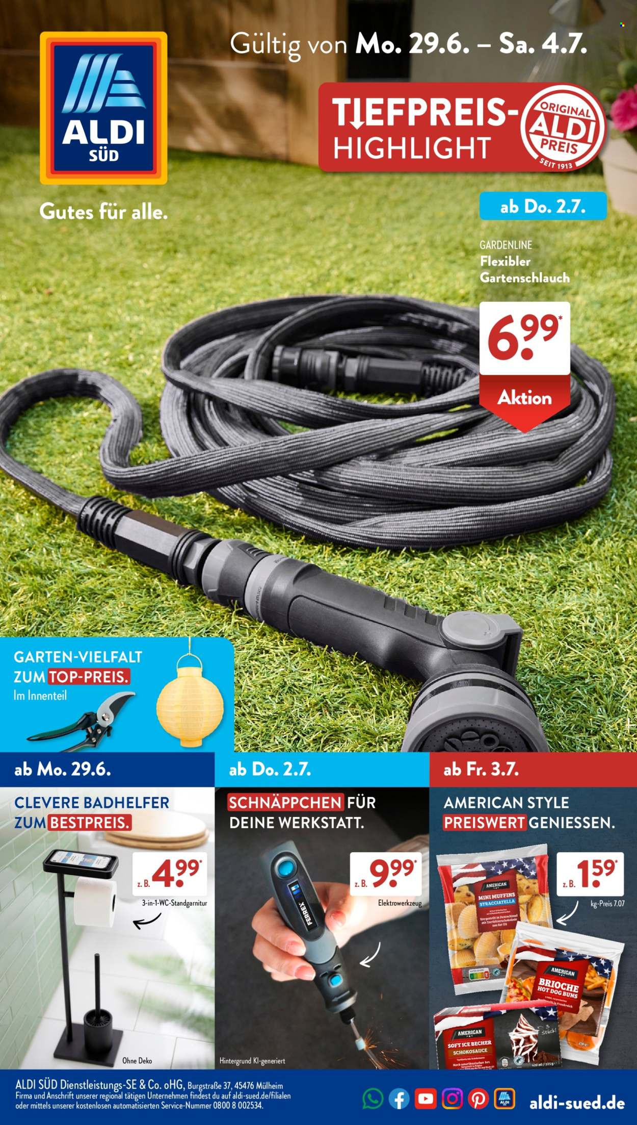 Leták ALDI SÜD - 29.6.2026 - 4.7.2026. Strana 1