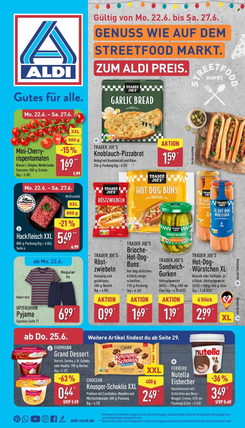 Prospekte ALDI Nord - 22.06.2026 - 27.06.2026.