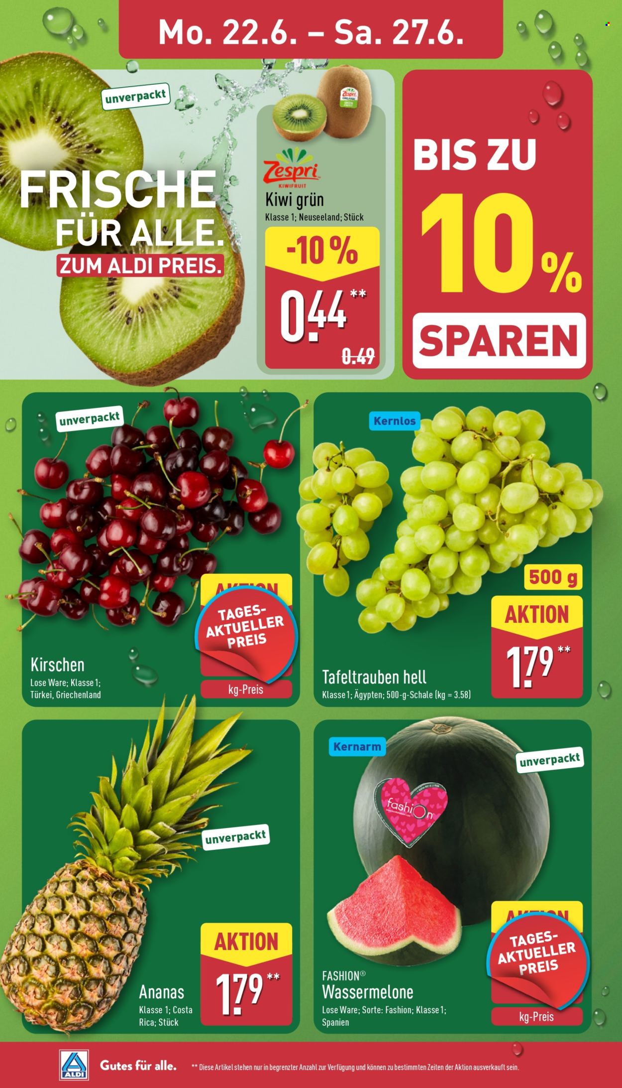 Leták ALDI Nord - 22.6.2026 - 27.6.2026. Strana 2