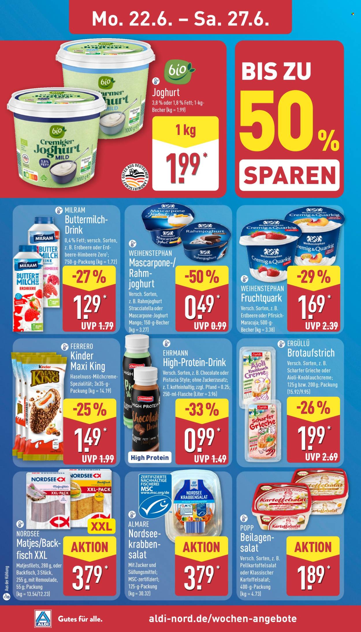 Leták ALDI Nord - 22.6.2026 - 27.6.2026. Strana 8