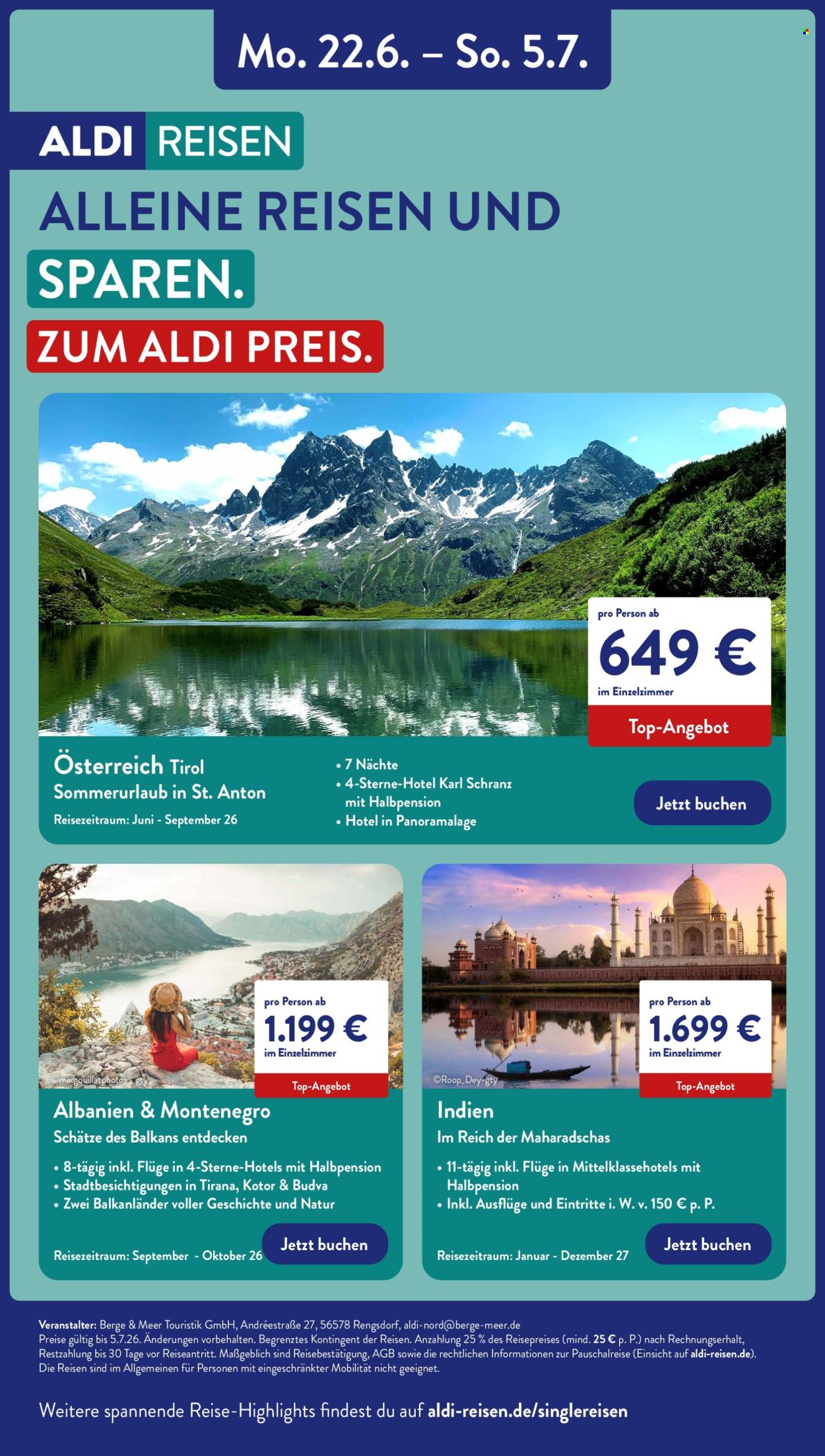 ALDI Nord Prospekte  - 22.06.2026 - 27.06.2026. Seite 39