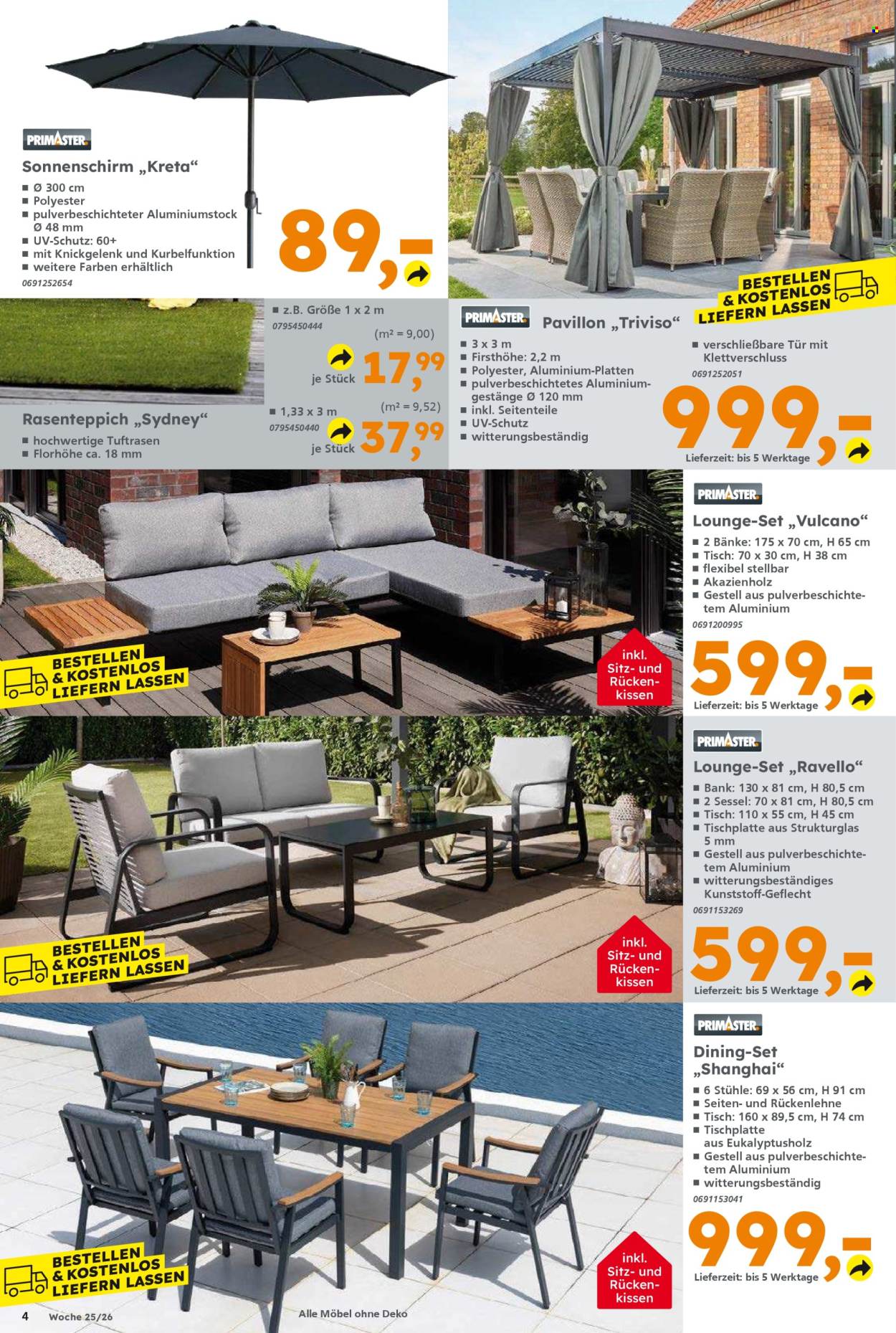 Globus Baumarkt Prospekte  - 15.06.2026 - 20.06.2026. Seite 4