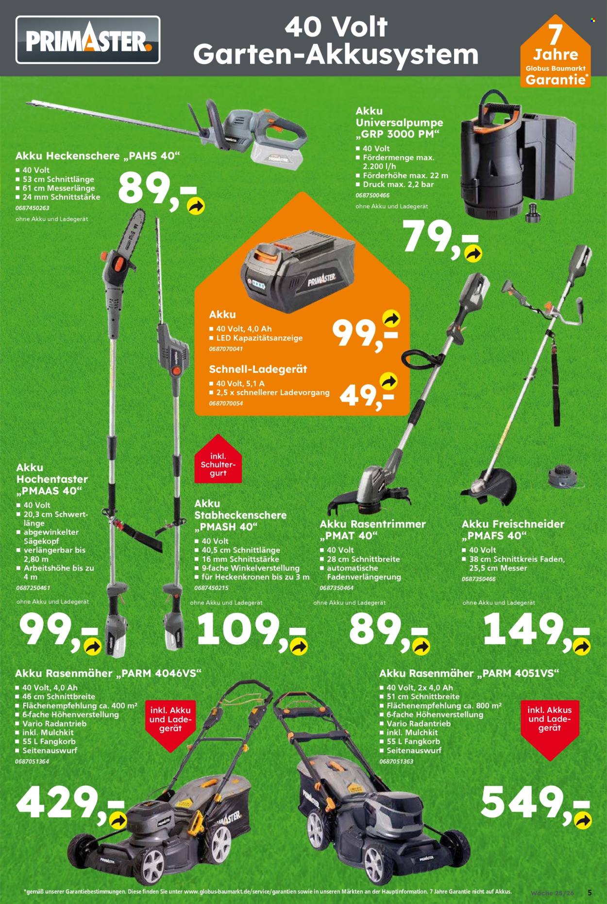 Globus Baumarkt Prospekte  - 15.06.2026 - 20.06.2026. Seite 5