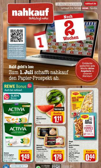 Prospekte Nahkauf - 15.06.2026 - 20.06.2026.