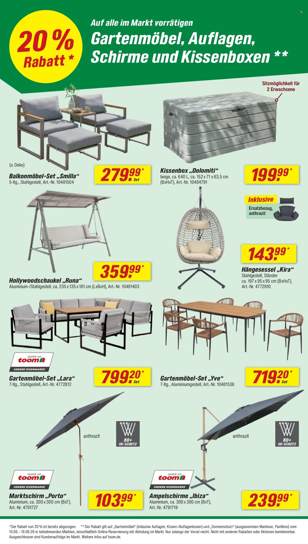 Leták toom Baumarkt - 13.6.2026 - 19.6.2026. Strana 8