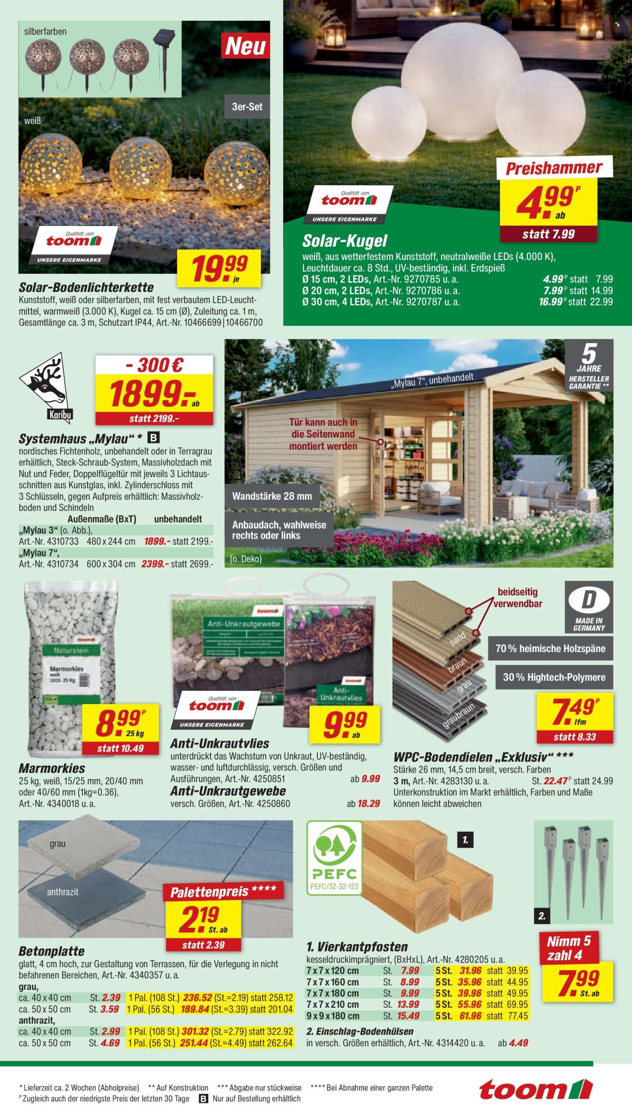 Leták toom Baumarkt - 13.6.2026 - 19.6.2026. Strana 9