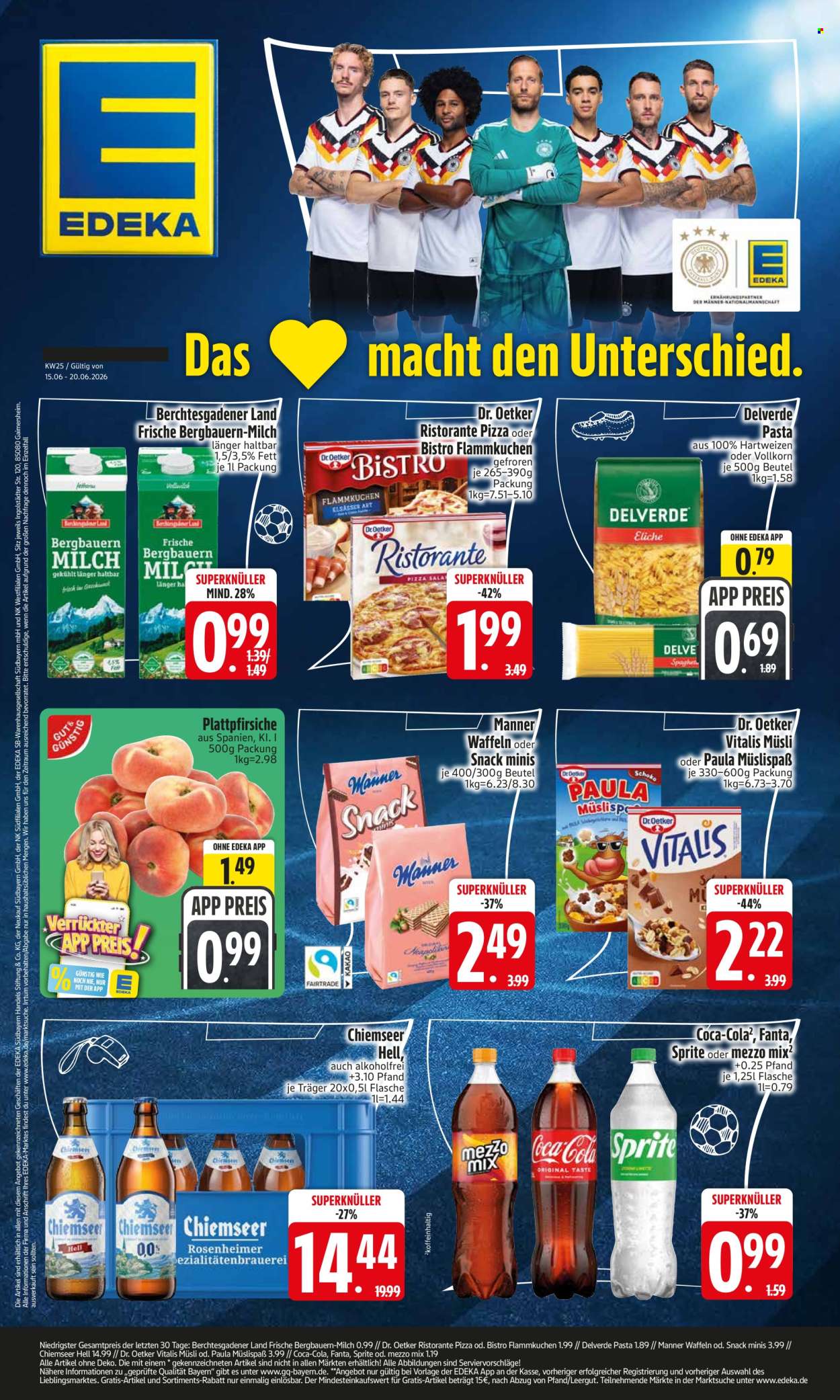 Edeka Prospekte  - 15.06.2026 - 20.06.2026. Seite 1