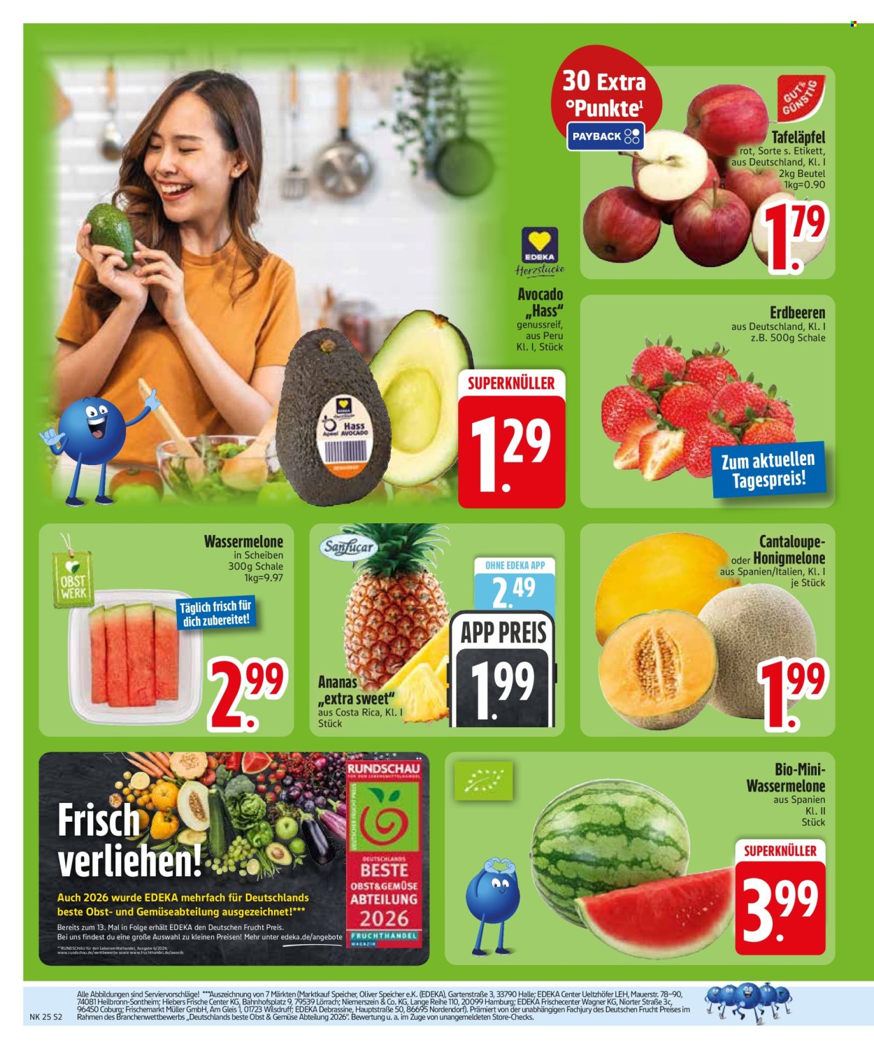 Leták Edeka - 15.6.2026 - 20.6.2026. Strana 4