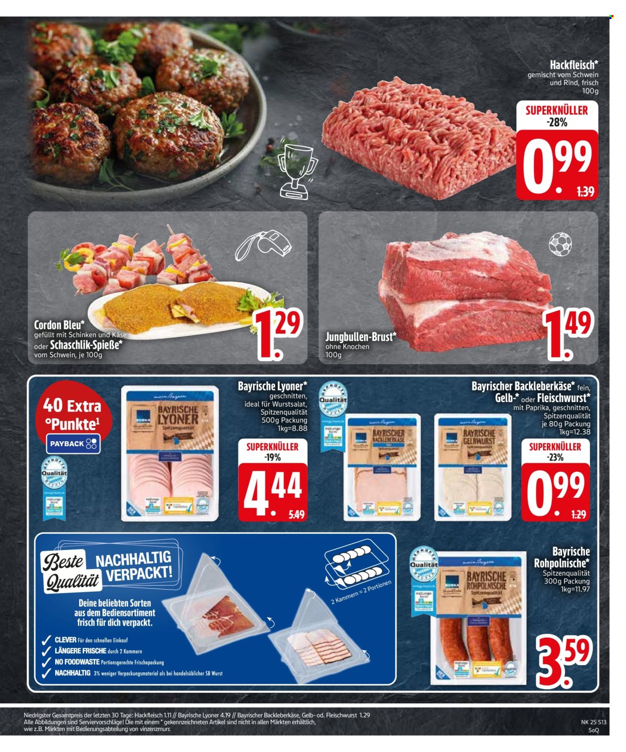 Leták Edeka - 15.6.2026 - 20.6.2026. Strana 17