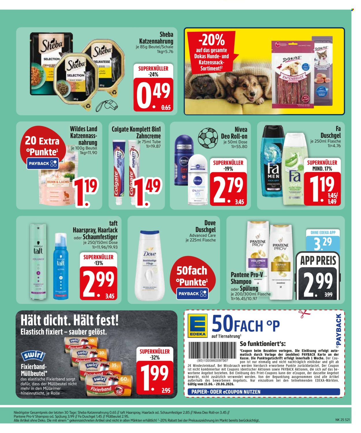Leták Edeka - 15.6.2026 - 20.6.2026. Strana 25