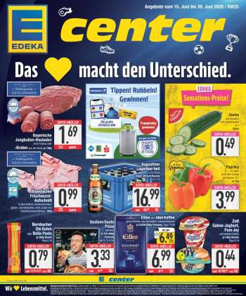 Prospekte Edeka - 15.06.2026 - 20.06.2026.