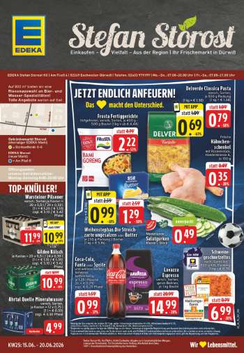 Prospekte Edeka - 15.06.2026 - 20.06.2026.