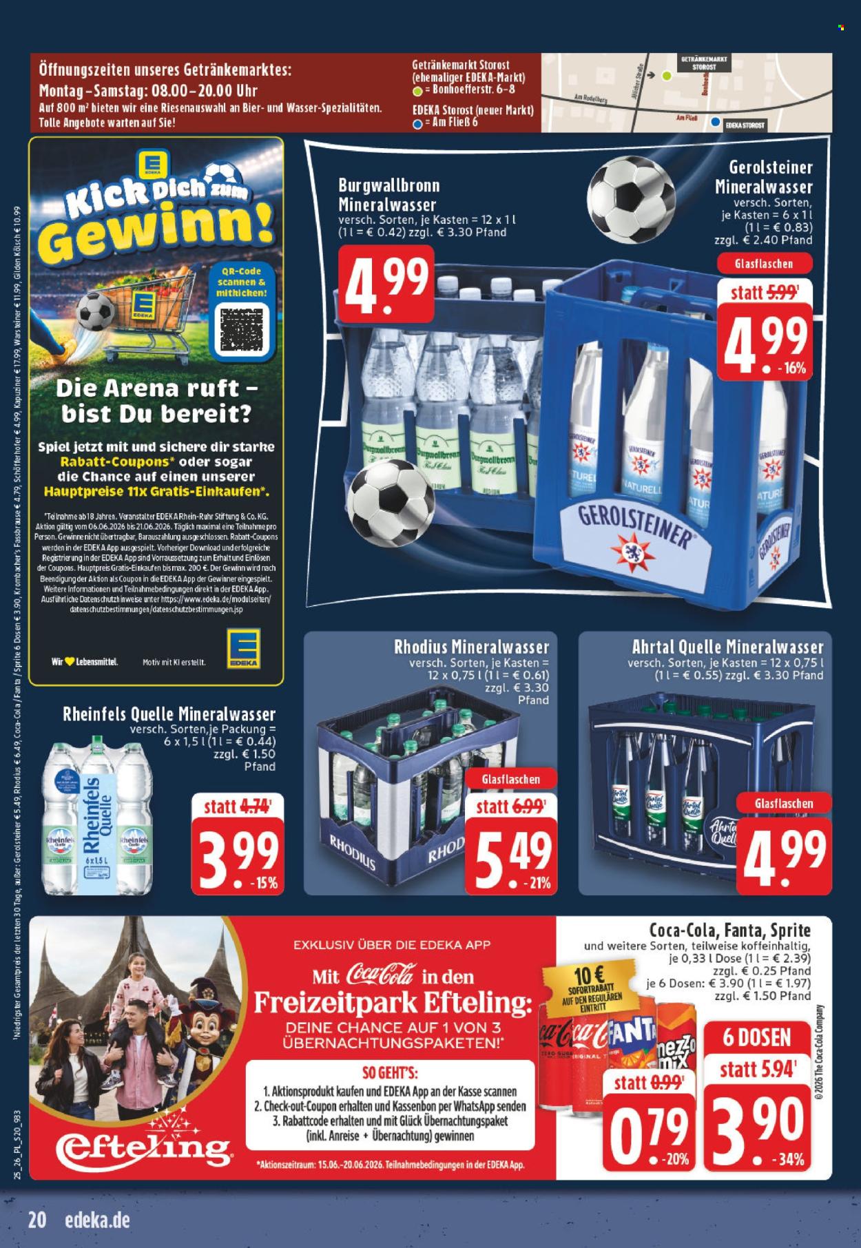 Leták Edeka - 15.6.2026 - 20.6.2026. Strana 20