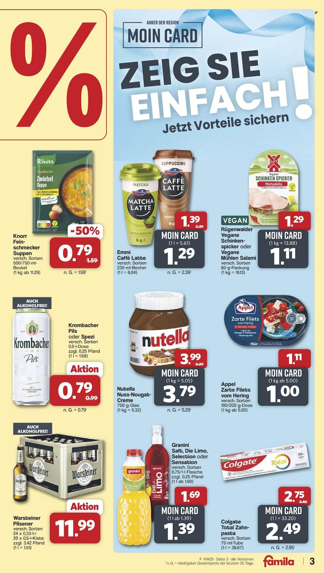 famila Prospekte  - 15.06.2026 - 20.06.2026. Seite 3