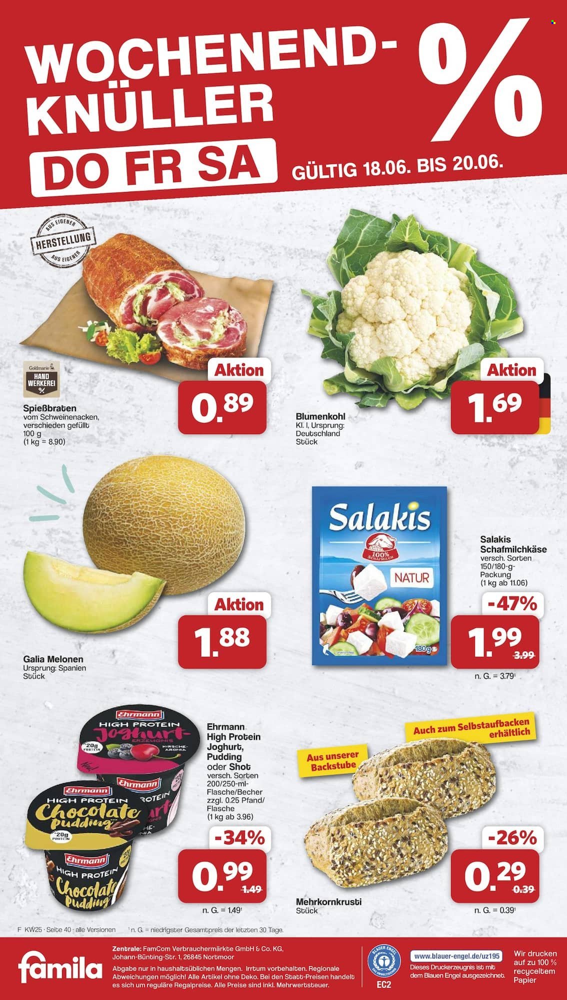 famila Prospekte  - 15.06.2026 - 20.06.2026. Seite 45