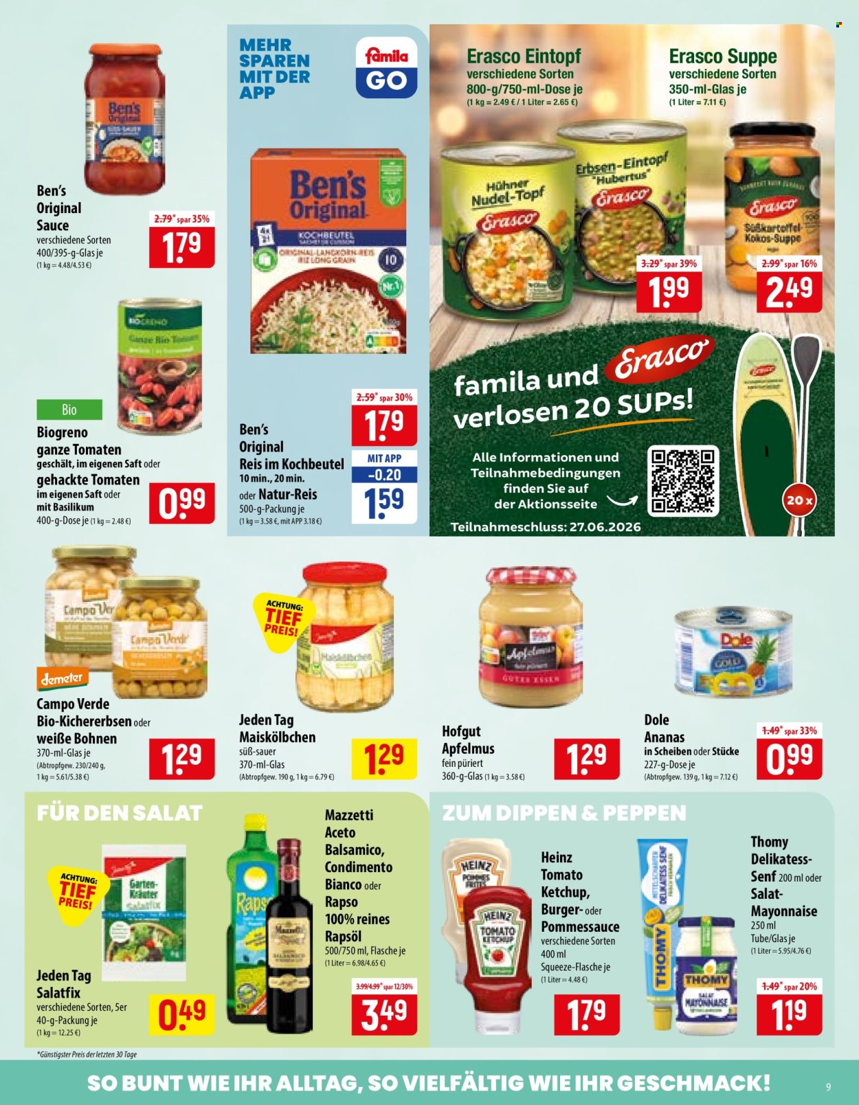 famila Prospekte  - 15.06.2026 - 20.06.2026. Seite 9