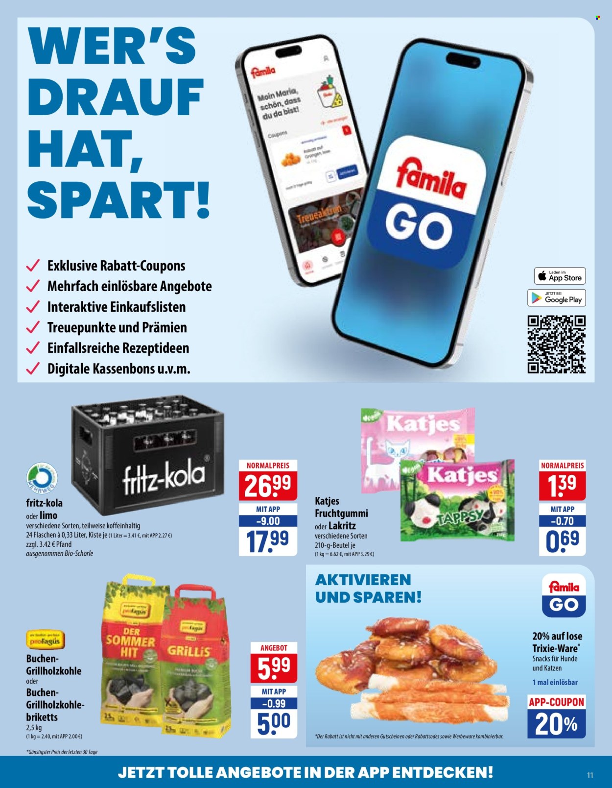 famila Prospekte  - 15.06.2026 - 20.06.2026. Seite 11