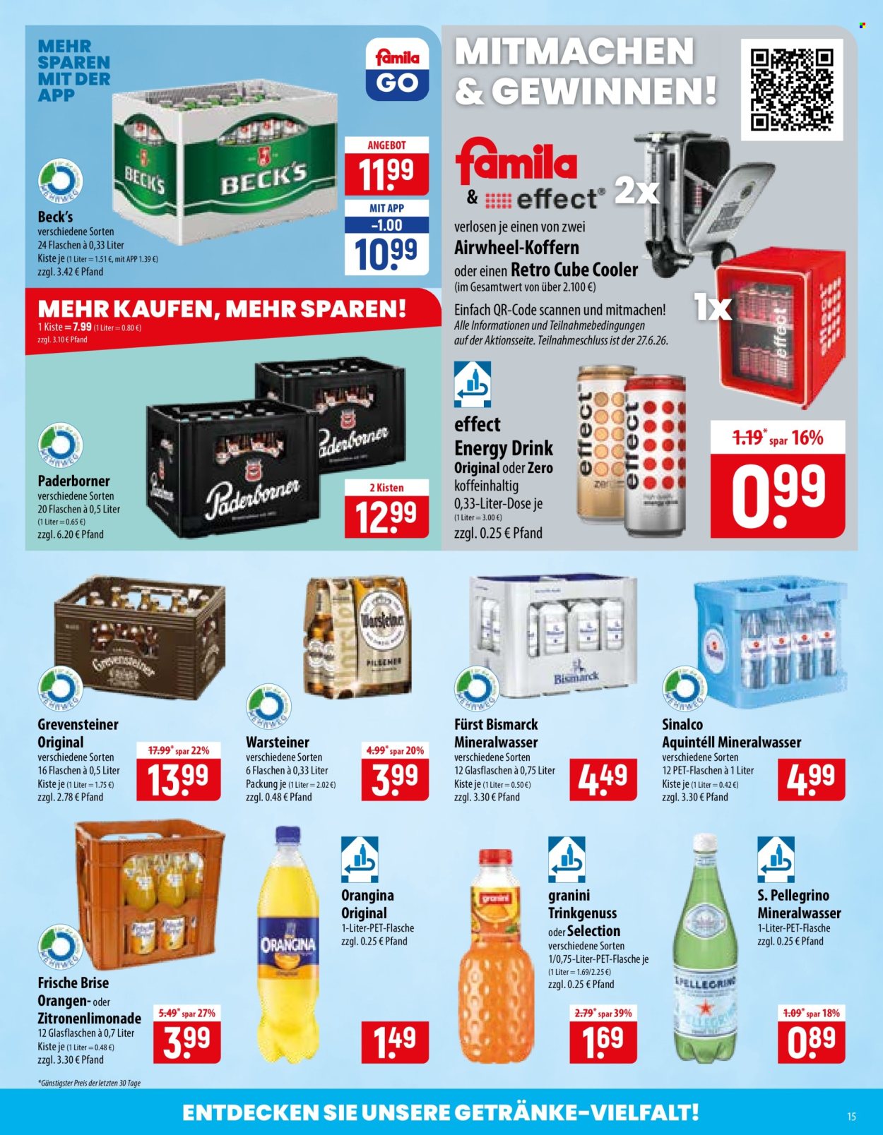 famila Prospekte  - 15.06.2026 - 20.06.2026. Seite 15