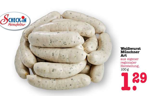 Weißwurst Münchner Art