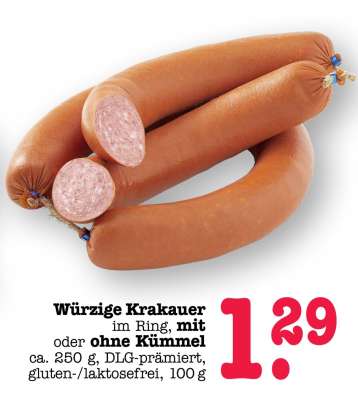 Würzige Krakauer