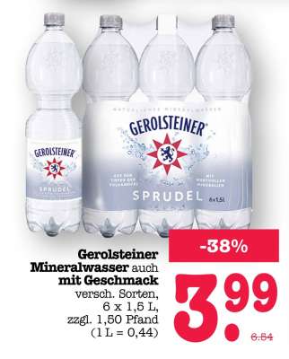 Gerolsteiner Mineralwasser