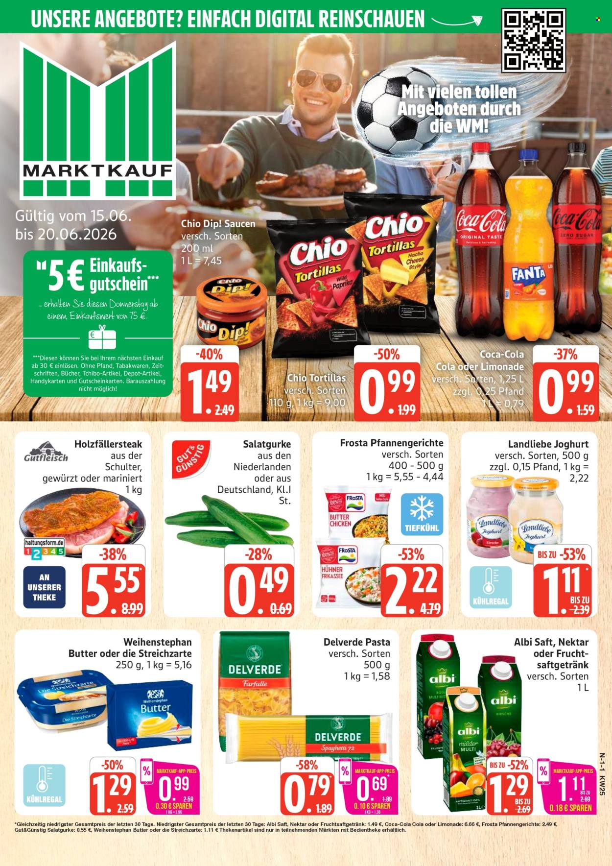 Leták Marktkauf - 15.6.2026 - 20.6.2026. Strana 1