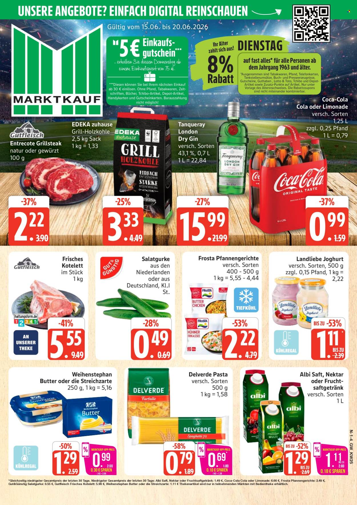 Marktkauf Prospekte  - 15.06.2026 - 20.06.2026. Seite 1