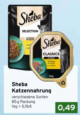 SHEBA Katzennahrung