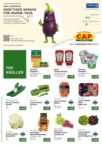 Leták CAP-Markt - 15.6.2026 - 20.6.2026.