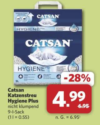 CATSAN KATZENSTREU Hygiene Plus