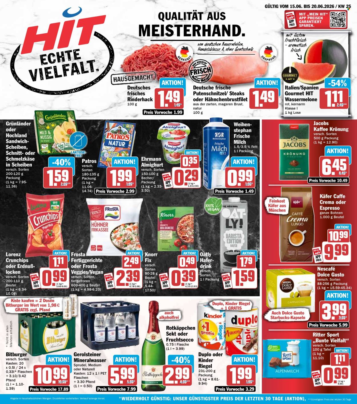 Hit Prospekte  - 15.06.2026 - 20.06.2026. Seite 1