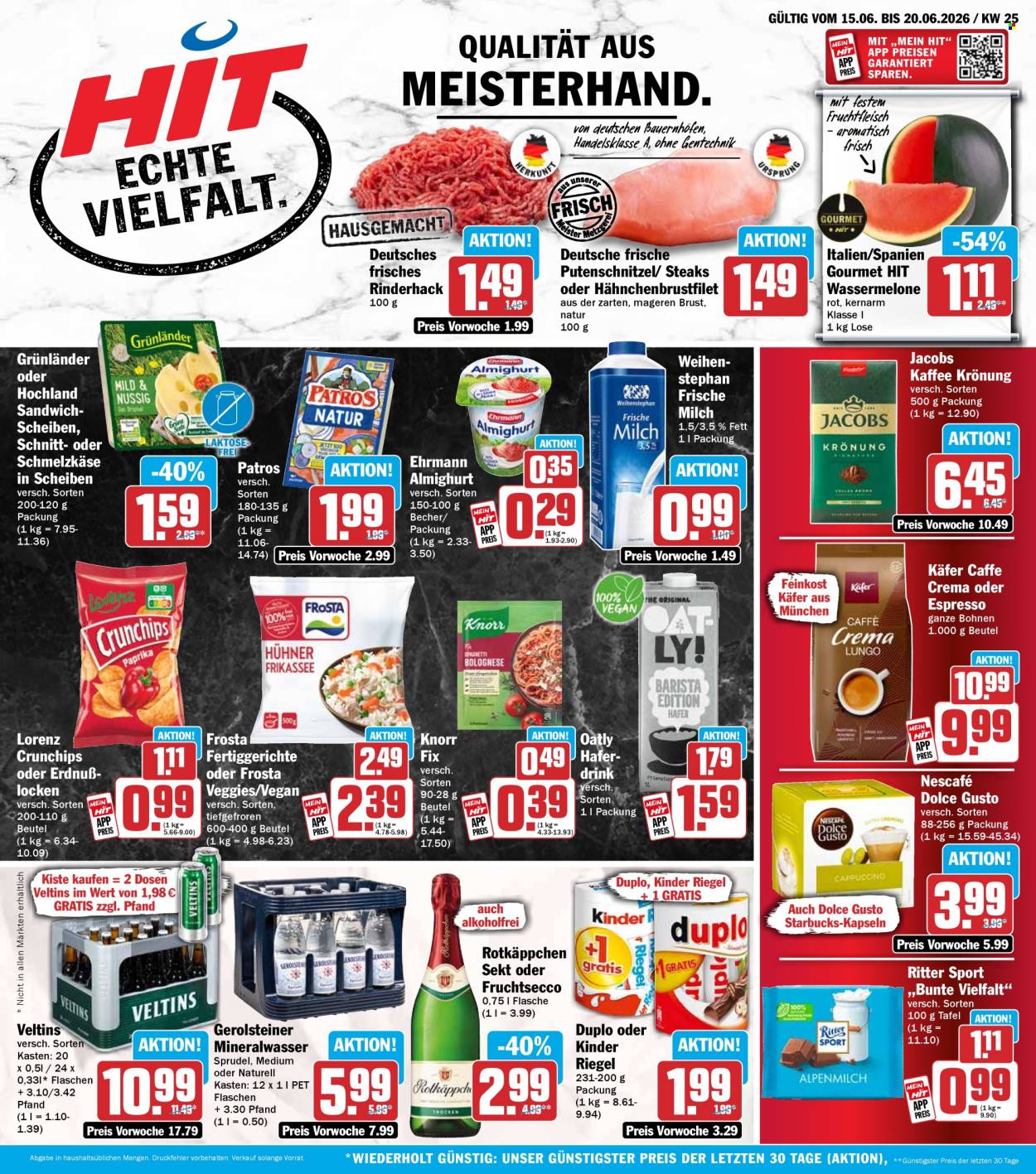 Hit Prospekte  - 15.06.2026 - 20.06.2026. Seite 1