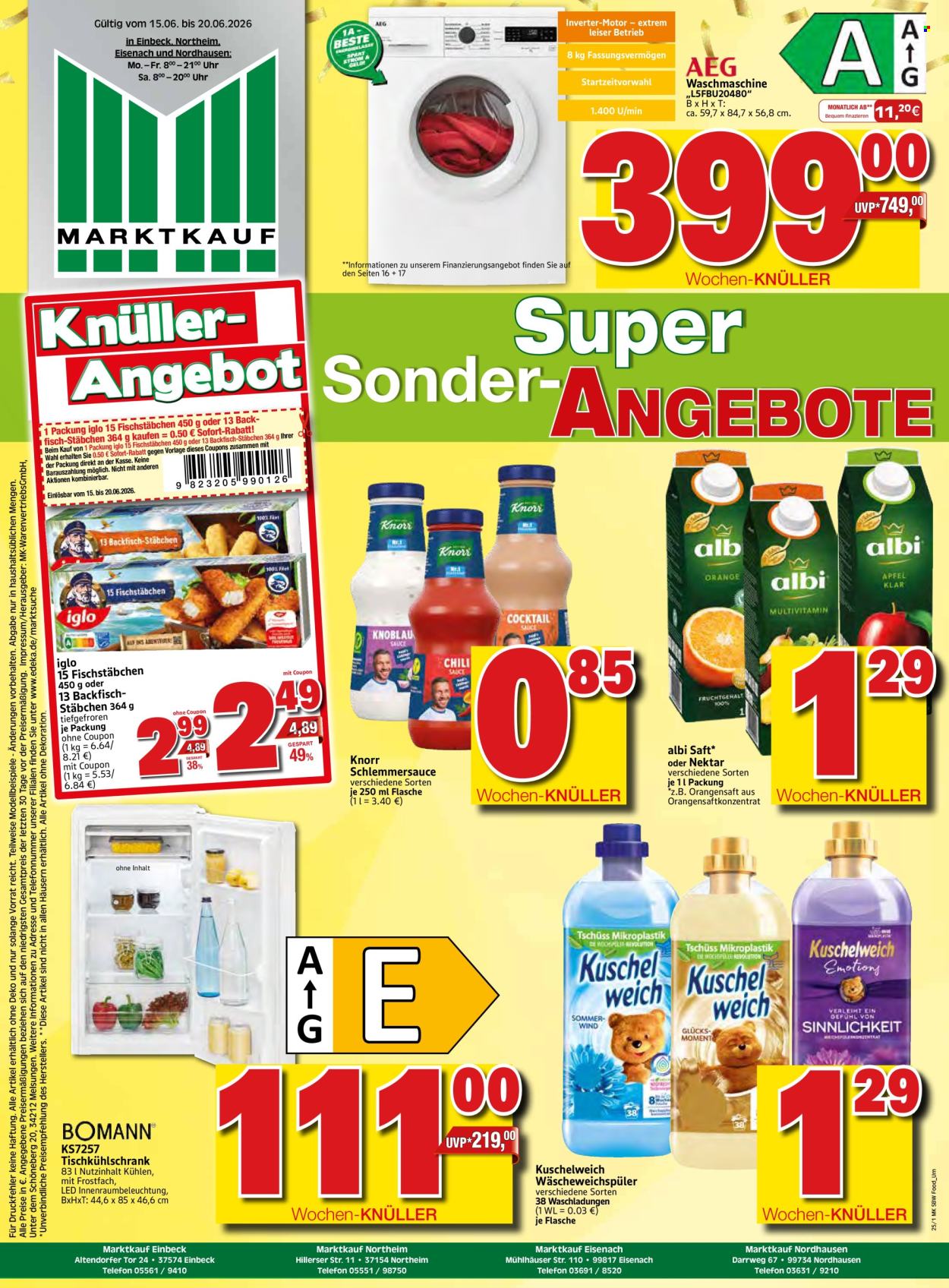 Marktkauf Prospekte  - 15.06.2026 - 20.06.2026. Seite 1