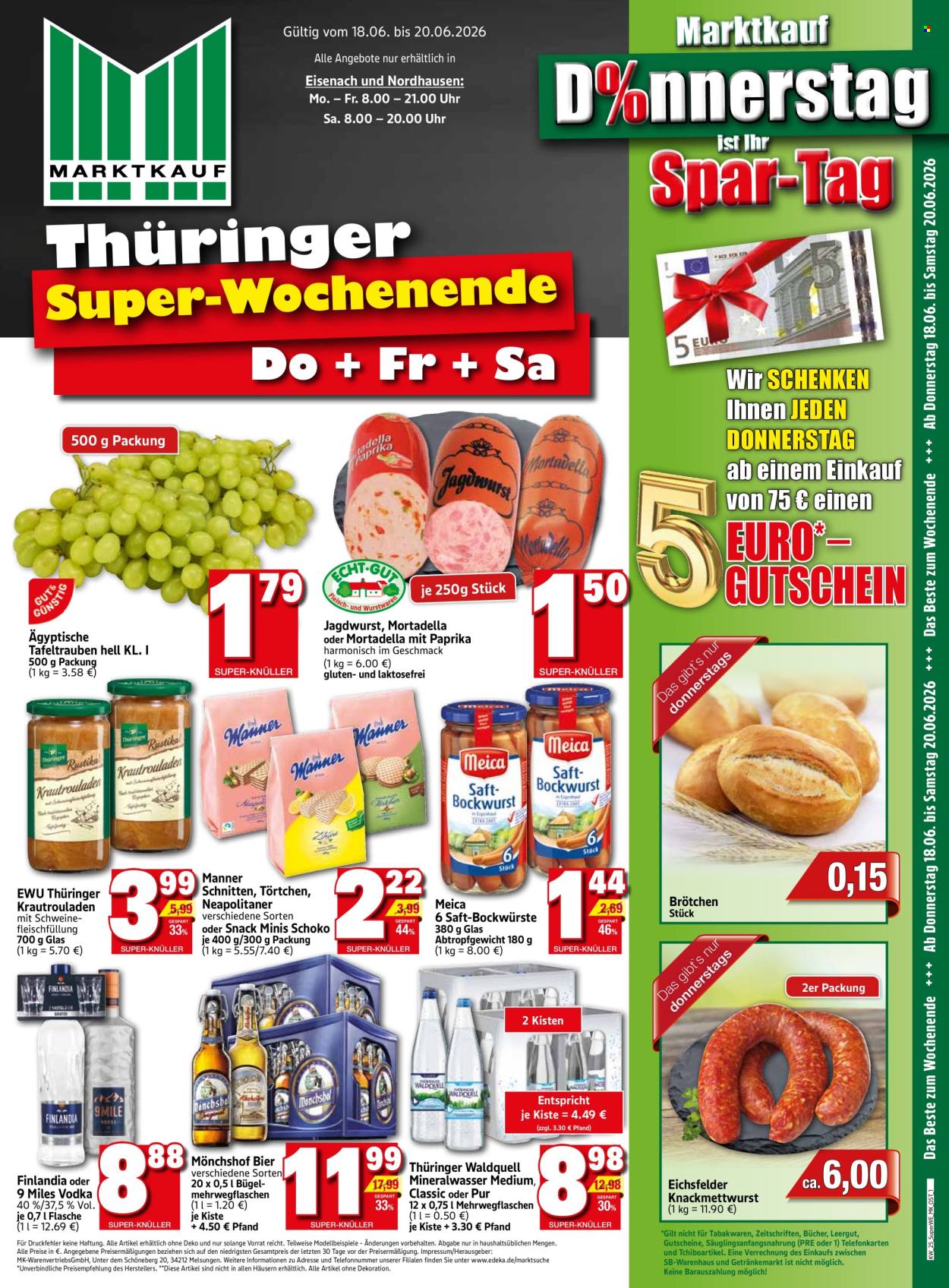 Marktkauf Prospekte  - 15.06.2026 - 20.06.2026. Seite 21