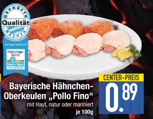 Bayerische Hähnchen-Oberkeulen 'Pollo Fino'