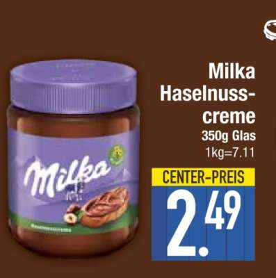 MILKA Haselnusscreme