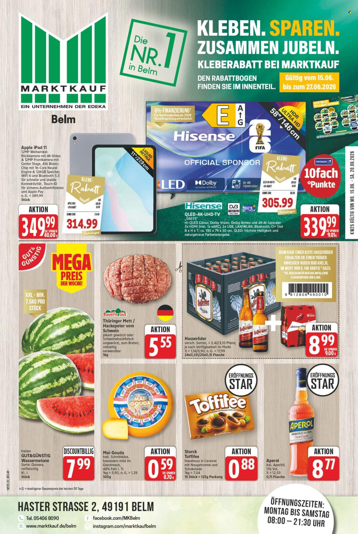 Marktkauf Prospekte  - 15.06.2026 - 20.06.2026. Seite 1