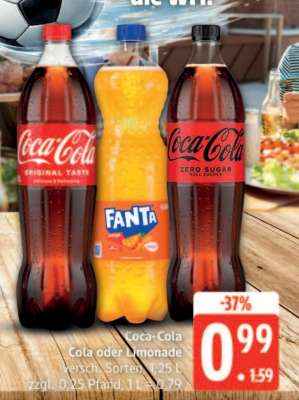 Coca-Cola oder Limonade