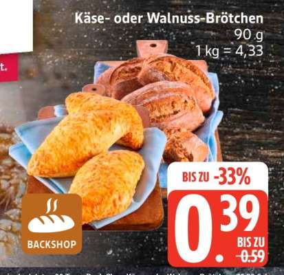 Käse- oder Walnuss-Brötchen