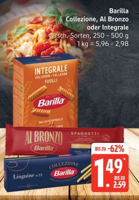 Barilla Collezione, Al Bronzo oder Integrale