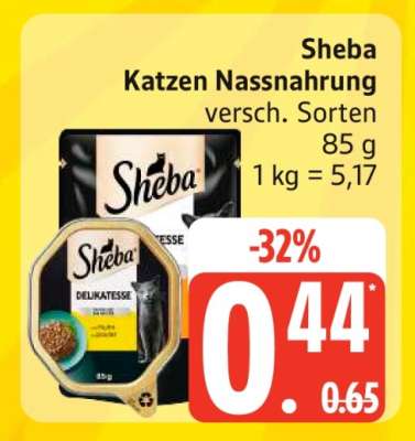 Sheba Katzen- nassnahrung*