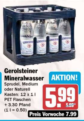 Gerolsteiner Mineralwasser