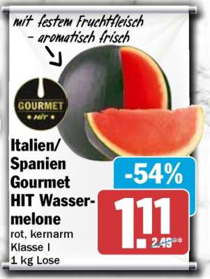 Italien/Spanien Gourmet HIT Wassermelone