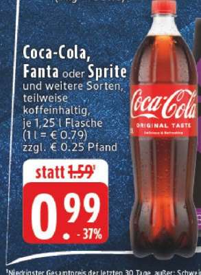 Coca-Cola, Fanta oder Sprite