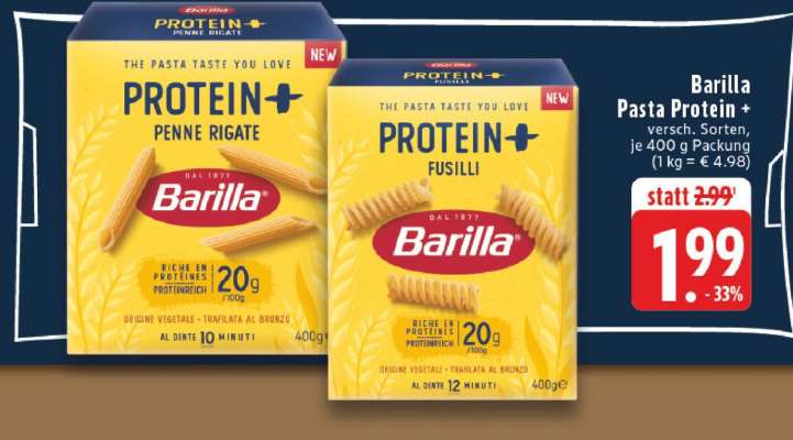 Barilla Pasta Protein+