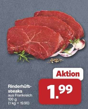 Rinderhüftsteaks