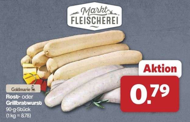 Rost- oder Grillbratwurst