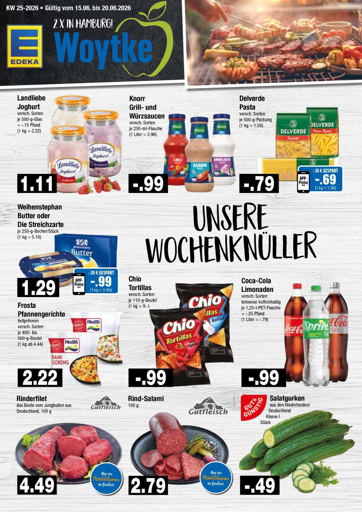 Edeka Prospekte  - 15.06.2026 - 20.06.2026. Seite 1