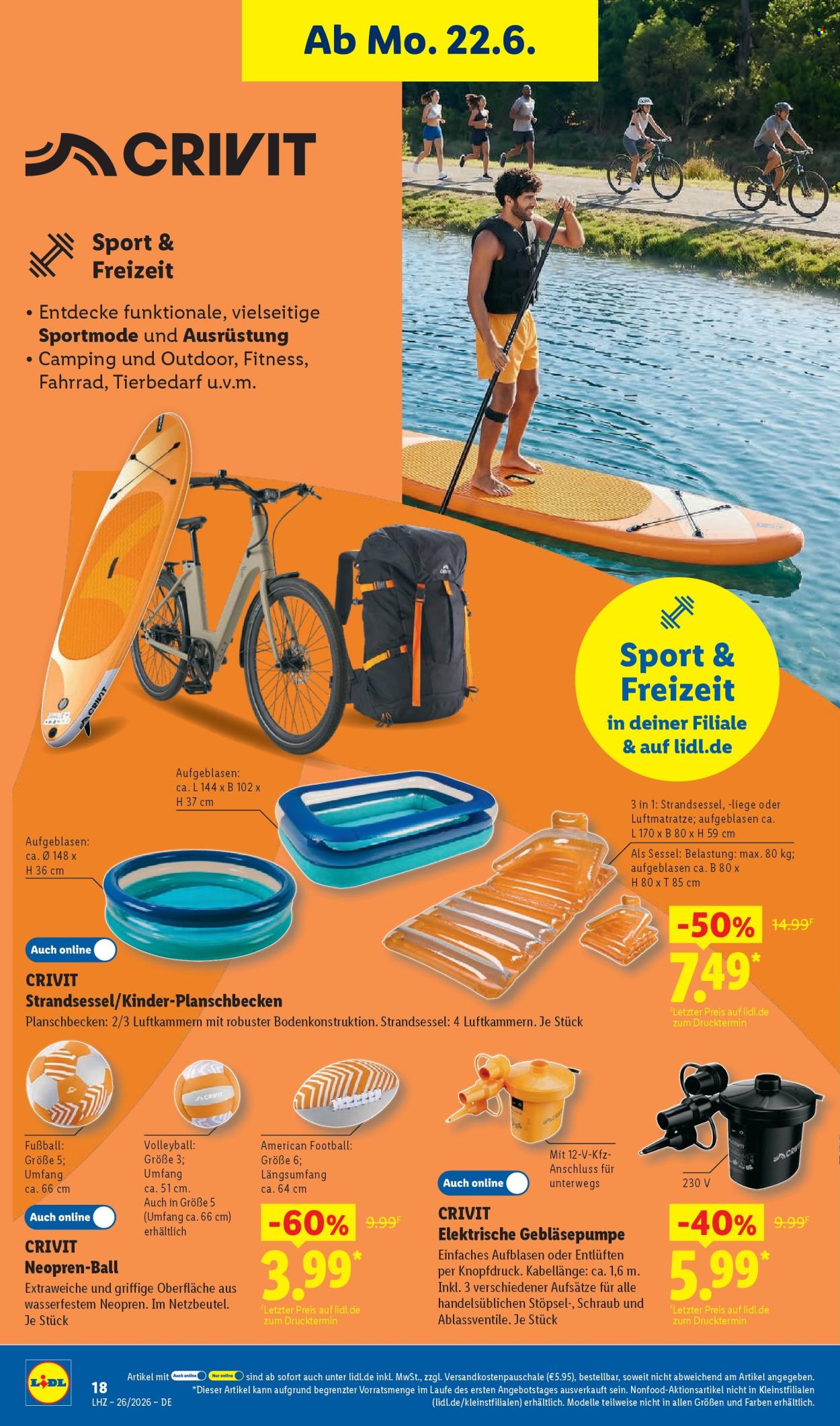 Lidl Prospekte  - 22.06.2026 - 27.06.2026. Seite 34