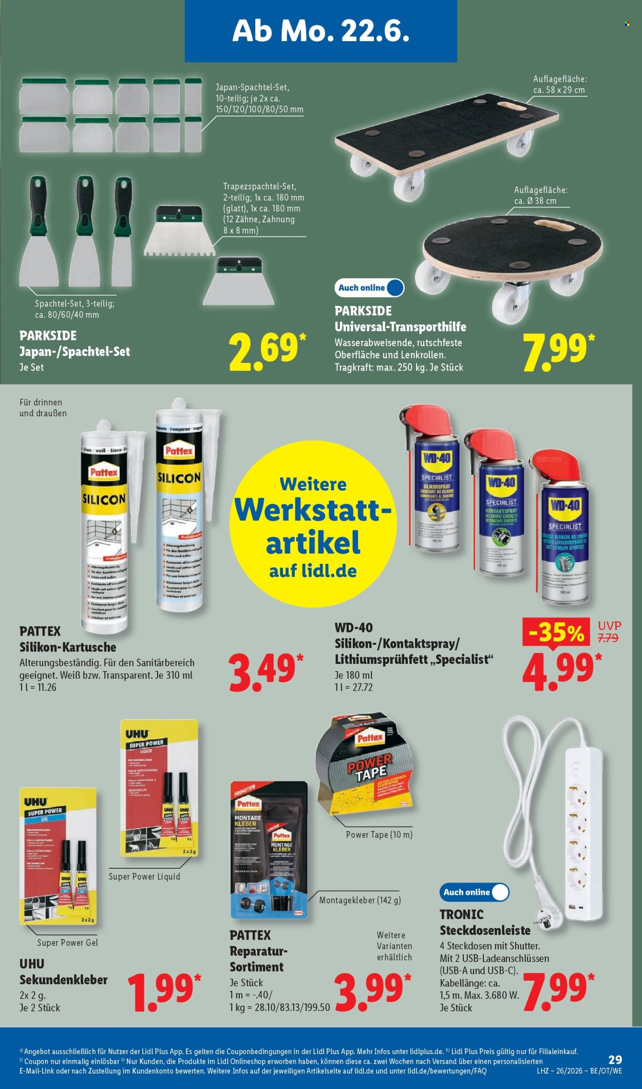 Lidl Prospekte  - 22.06.2026 - 27.06.2026. Seite 47